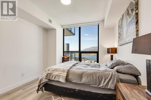 1488 Bertram Street Unit# 2502, Kelowna, BC - Indoor Photo Showing Bedroom