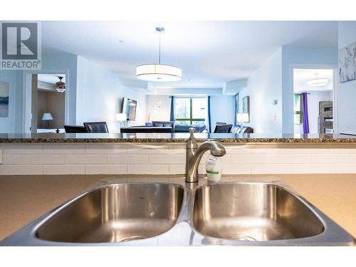 205 Third Avenue Unit# 2114, Invermere, BC - Indoor Photo Showing Kitchen With Double Sink
