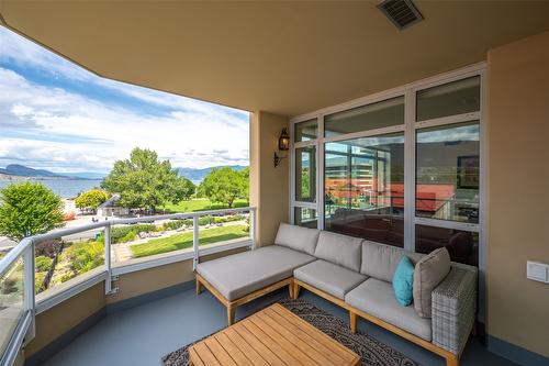 401-160 Lakeshore Drive, Penticton, BC -  With Balcony With Deck Patio Veranda With Exterior