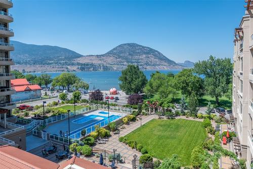 401-160 Lakeshore Drive, Penticton, BC - Outdoor With Body Of Water With Balcony With View