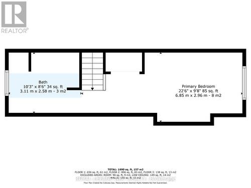 Upstairs floor floorplan - 88 Merritt Parkway N, Port Colborne (Main Street), ON - Other