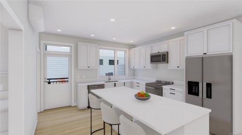 303A Hilchey Rd, Campbell River, BC - Indoor Photo Showing Kitchen
