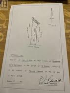 LOT 67 CHAMBORD LAND SETTLEMENT  Grenada, ON None