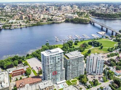 Vue - 1503-185 Rue Laurier, Gatineau (Hull), QC - Outdoor With Body Of Water With View