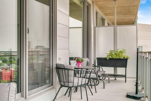 Balcon - 1503-185 Rue Laurier, Gatineau (Hull), QC -  With Balcony With Exterior