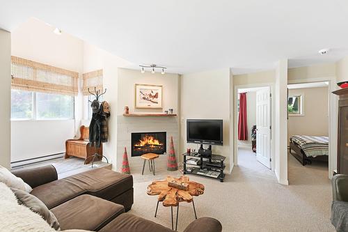 Salon - 134  - 134A Ch. Bernier, Sutton, QC - Indoor Photo Showing Living Room With Fireplace