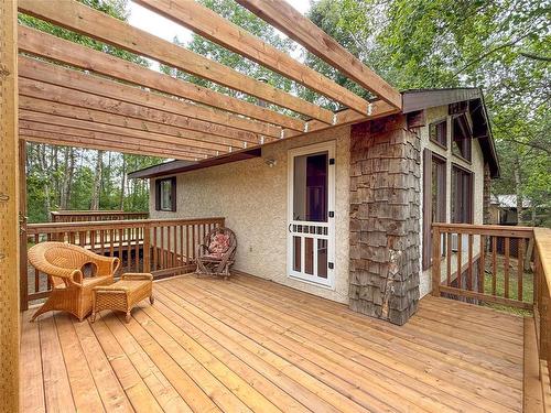 102 Otter Road, Otter Lake, MB - Outdoor With Deck Patio Veranda With Exterior