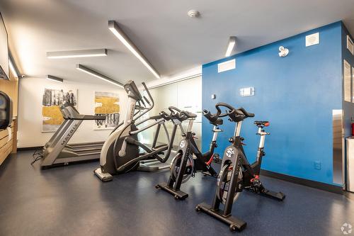 Salle d'exercice - Ph01-1420 Rue Crescent, Montréal (Ville-Marie), QC - Indoor Photo Showing Gym Room