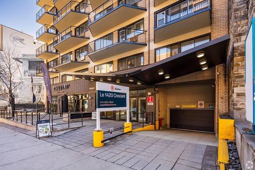 Parking - 1604-1420 Rue Crescent, Montréal (Ville-Marie), QC - Outdoor