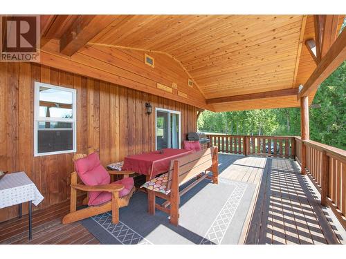 296 Trinity Valley Road, Lumby, BC - Outdoor With Deck Patio Veranda With Exterior