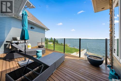 5 Kiiswa Point, Mckillop Rm No. 220, SK - Outdoor With Body Of Water With Deck Patio Veranda With Exterior
