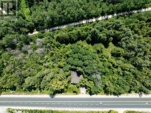 Access off Hwy 26 - Georgian Trail in back yard - 208658 Highway 26, Blue Mountains, ON - Outdoor With View