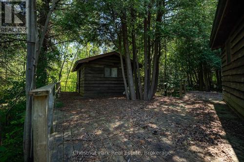 Back/Side deck at back of property - 208658 Highway 26, Blue Mountains, ON - Outdoor