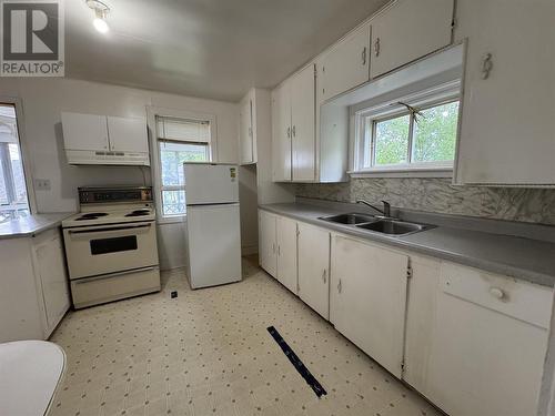 162 Martel Rd, Chapleau, ON - Indoor Photo Showing Kitchen With Double Sink