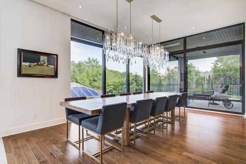 Salle à manger - 1211 Rue Des Souchets, Sainte-Adèle, QC - Indoor Photo Showing Dining Room