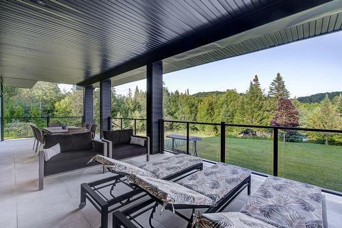 Terrasse - 1211 Rue Des Souchets, Sainte-Adèle, QC - Outdoor With Deck Patio Veranda With Exterior