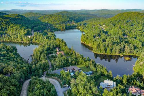Photo aérienne - 1211 Rue Des Souchets, Sainte-Adèle, QC - Outdoor With Body Of Water With View