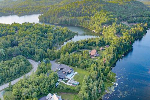 Photo aérienne - 1211 Rue Des Souchets, Sainte-Adèle, QC - Outdoor With Body Of Water With View