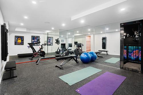 Exercise room - 851  - 853 Ch. Morgan, Saint-Adolphe-D'Howard, QC - Indoor Photo Showing Gym Room