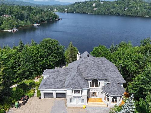 Aerial photo - 851  - 853 Ch. Morgan, Saint-Adolphe-D'Howard, QC - Outdoor With Body Of Water With View
