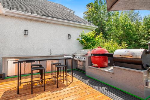 Patio - 851  - 853 Ch. Morgan, Saint-Adolphe-D'Howard, QC - Outdoor With Deck Patio Veranda With Exterior
