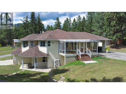 90 Mcinnes Road, Lumby, BC - Outdoor With Deck Patio Veranda