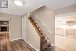 Stairway to the lower level - 