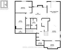 Lower level apartment Floor Plan - 