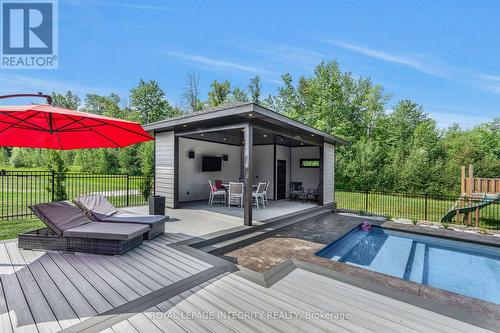 278 Roxanne Street, Clarence-Rockland, ON - Outdoor With In Ground Pool With Deck Patio Veranda With Exterior