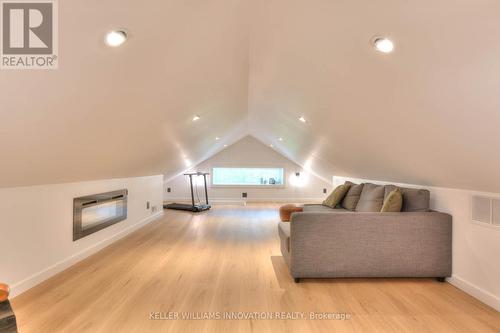 38 Shirk Place, Kitchener, ON - Indoor With Fireplace