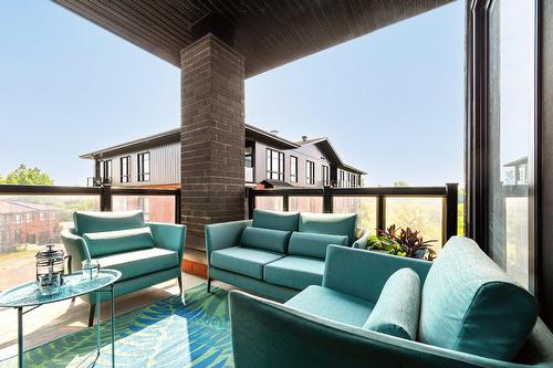 Balcony - 404-191 Rue De Langloiserie, Rosemère, QC - Outdoor With Deck Patio Veranda With Exterior