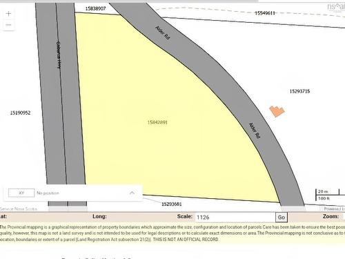 - Alder Road, Dutch Brook, NS 