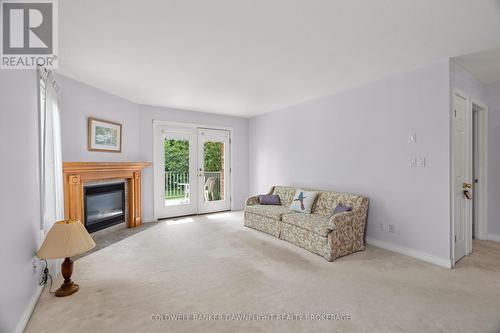 25 Shadow Lane, South Huron (Exeter), ON - Indoor Photo Showing Living Room With Fireplace