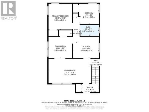 Main Level Floor Plan - 204 Burnside Drive, London East (East I), ON - Other