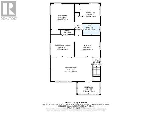 Upstairs Floor Plan - 204 Burnside Drive, London East (East I), ON - Other