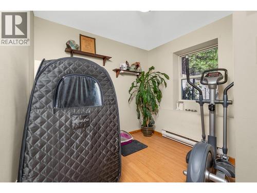 Lower level Bed 3 - 322 Northern View Drive, Vernon, BC - Indoor Photo Showing Gym Room