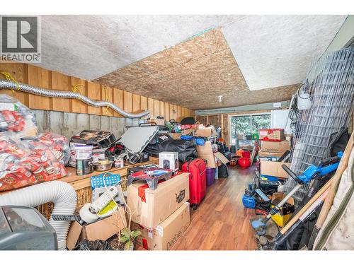 Storage under deck - 322 Northern View Drive, Vernon, BC - Indoor