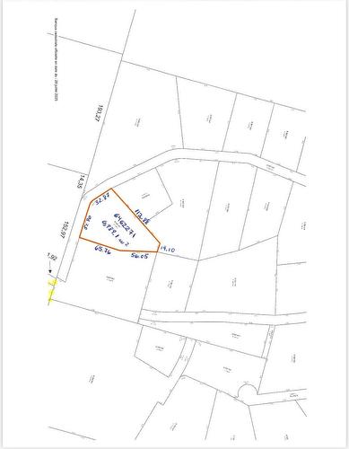Plan (croquis) - 1090 Ch. De La Source, Saint-Honoré, QC 