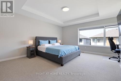 sizeable primary bedroom - 159 Rockmelon Street, Ottawa, ON - Indoor Photo Showing Bedroom