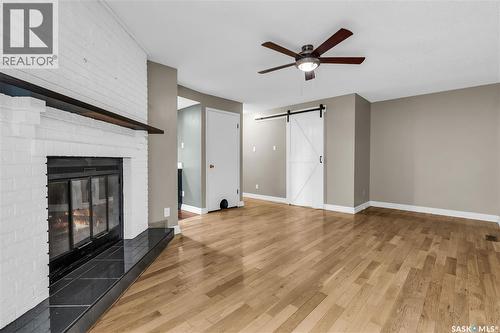 2643 Kliman Crescent, Regina, SK - Indoor With Fireplace