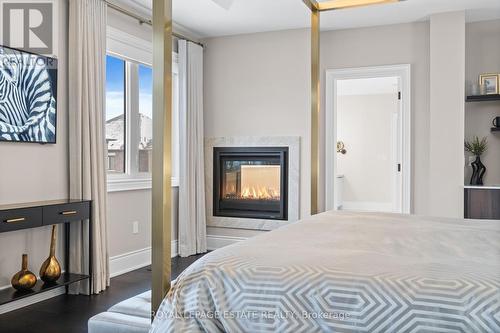 2338 Hyacinth Crescent, Oakville, ON - Indoor Photo Showing Bedroom With Fireplace