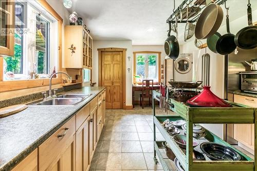 80 Steven Street, Gore Bay, ON - Indoor Photo Showing Kitchen With Double Sink