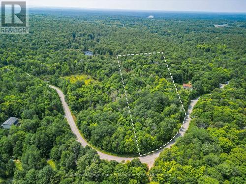 Aerial with Approximate lot line - 25 Long Lake Estates - Part 1 Road, Mcdougall, ON 