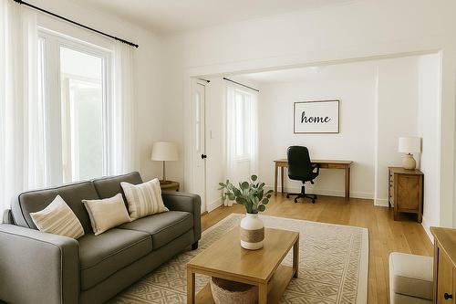 Living room - 15 Rue Beauséjour, Notre-Dame-Du-Nord, QC - Indoor Photo Showing Living Room