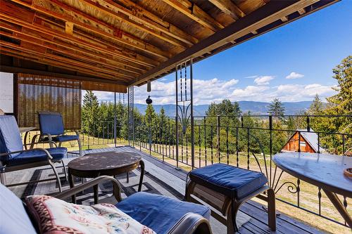 1655 Evans Road, Creston, BC - Outdoor With Deck Patio Veranda With Exterior