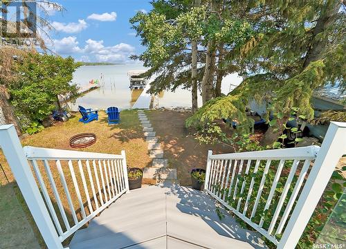 217 Beach Avenue, Mervin Rm No.499, SK - Outdoor With Deck Patio Veranda With View