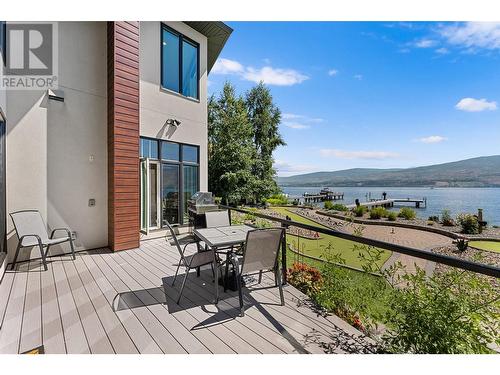 1579 Pritchard Drive, West Kelowna, BC - Outdoor With Body Of Water With Deck Patio Veranda