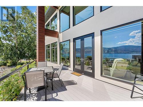 1579 Pritchard Drive, West Kelowna, BC - Outdoor With Body Of Water With Deck Patio Veranda With Exterior