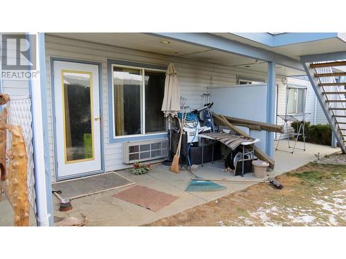 Private back patio area - 4740 20 Street Unit# 57, Vernon, BC - Outdoor With Deck Patio Veranda With Exterior