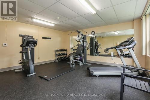 1003 - 365 Geneva Street, St. Catharines (Fairview), ON - Indoor Photo Showing Gym Room